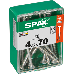 Spax Universele schroef 4,5x70mm 20st