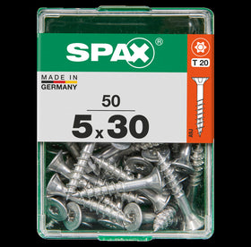 Spax universeel schroef 'T-star' Wirox 5x30mm 50 stuks