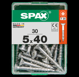 Spax universeel schroef 'T-star' Wirox 5x40mm 30 stuks