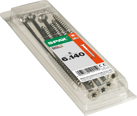 Spax Universele schroef  6x140mm 6st