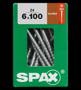Spax schroef 'HI.Force' Wirox 6x100mm 24 stuks