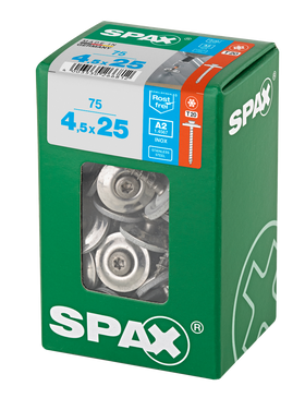 Spax spenglerschroeven A2 T-star