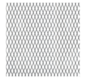 Alberts metaalgaasplaat 250x500x1,2mm