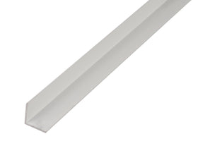 Hoekprofiel aluminium wit 30x30x2mm 2,6m