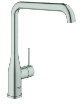 Grohe keukenmengkraan Essence supersteel mat