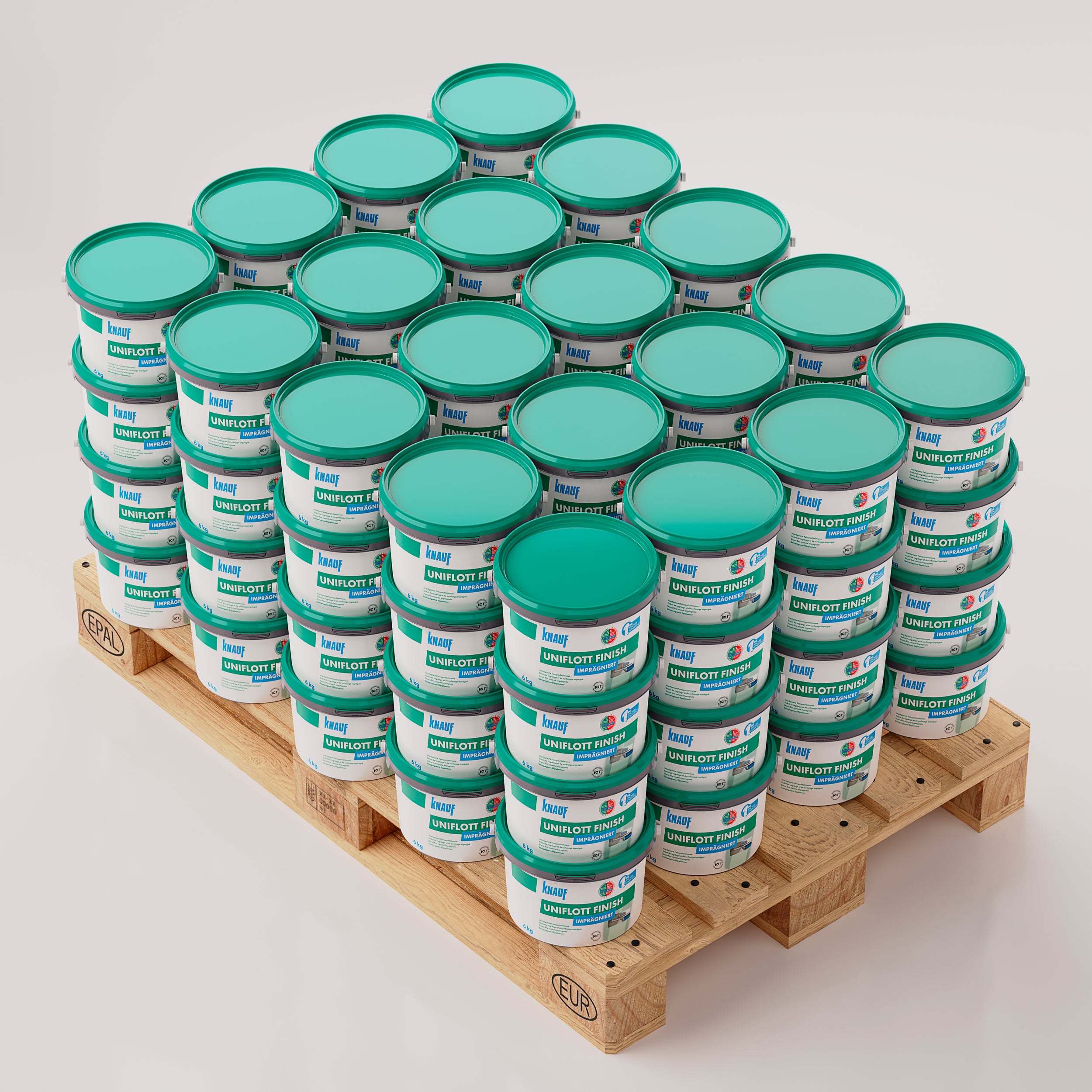 Knauf Uniflott Finish - voegenvuller voor gipsplaten - geïmpregneerd - 6 kg