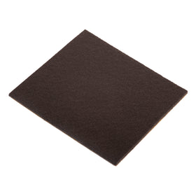 Fix-O-Moll zelfklevende meubelviltglijders bruin 100x100mm