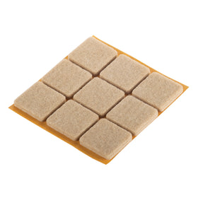 Fix-O-Moll parketglijders BigDuo zelfklevend 25x25mm 9 st