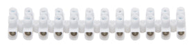 Kopp kroonklem 4-6mm 12-polig 2 stuks wit