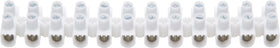 Kopp kroonklem 16mm 12-polig wit 2 stuks