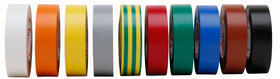 Isolatietape 15mmx10m multicolor 10st.