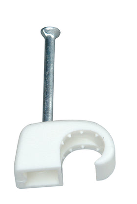Kopp kabelklem 4-7mm wit 100 stuks