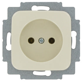 Busch Jaeger inbouwstopcontact SI Reflex ongeaard 1-polig crème IP20