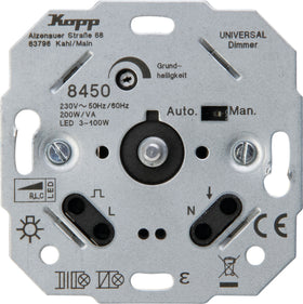 Kopp dimmer TechnikCenter LED druk RLC 3-170W
