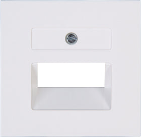 Kopp afdekplaat Athenis UAE/UTP mat-wit