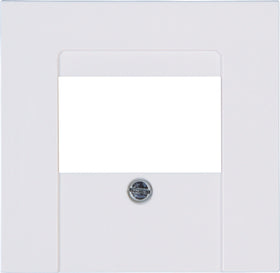 Kopp afdekplaat Athenis USB mat-wit