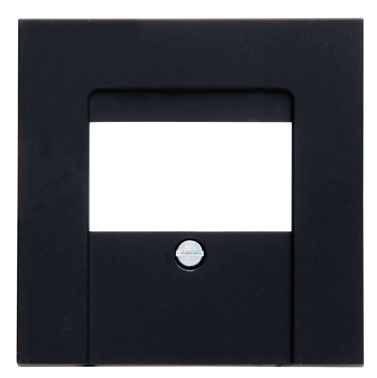 Kopp afdekplaat voor USB-stopcontact Kopp mat zwart