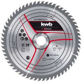 Einhell cirkelzaagblad KWB60T 254mm