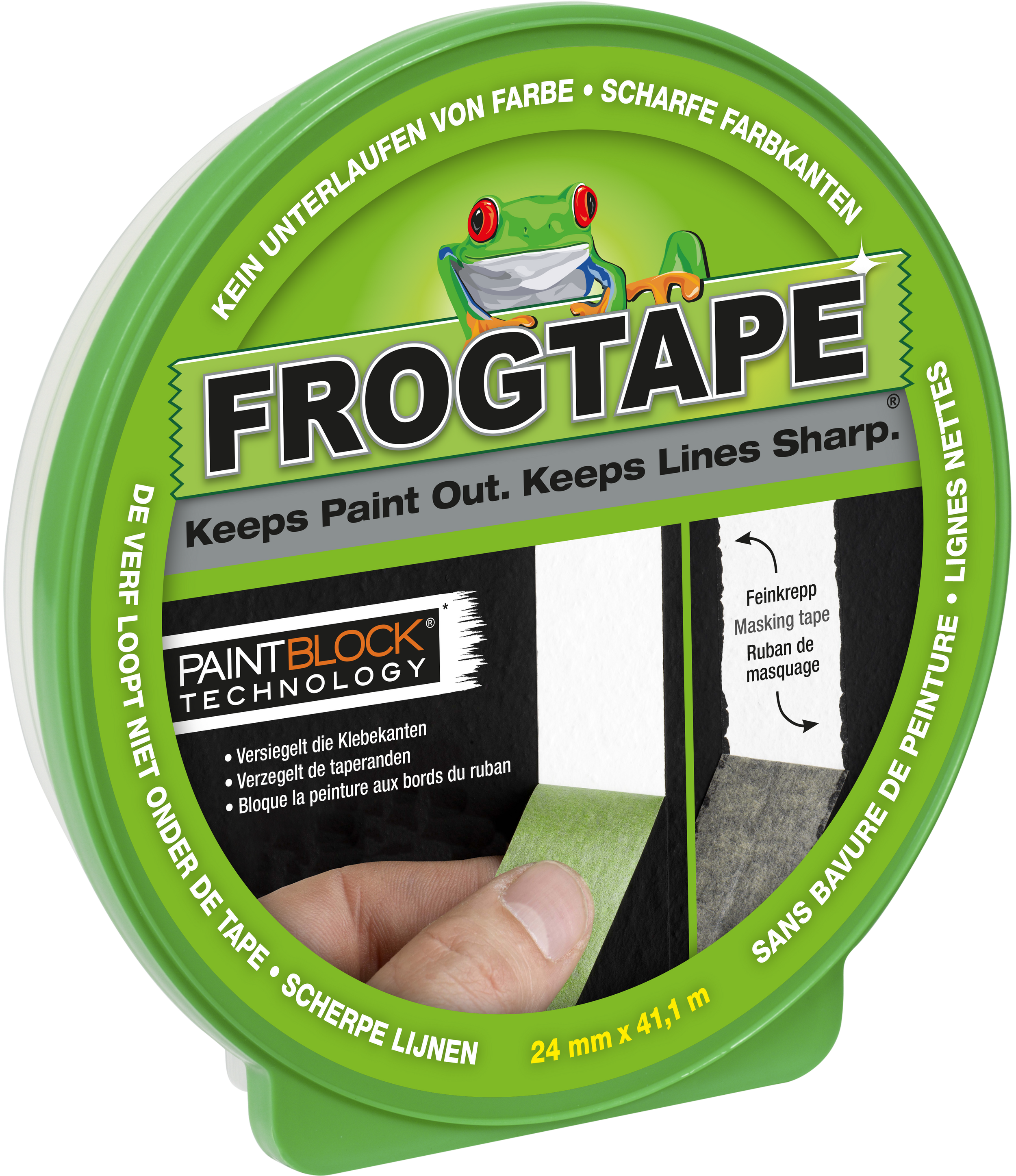 Frogtape multi-surface schilderstape groen 41,1mx24mm