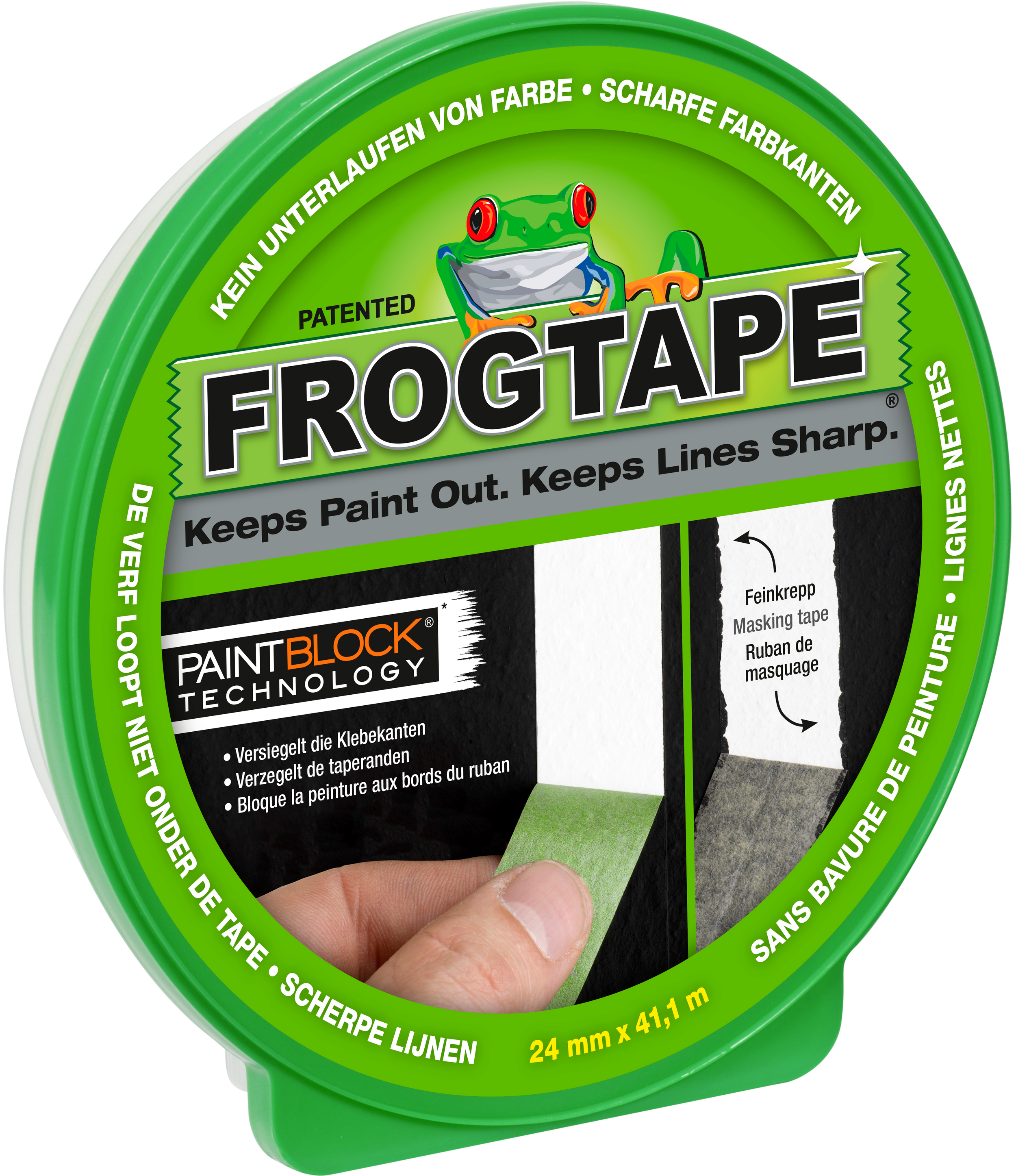 Frogtape multi-surface schilderstape groen 41,1mx24mm