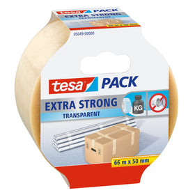 Tesa Pack Verpakkingstape Extra Strong transparant 66mx50mm