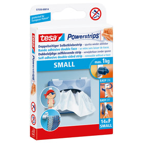 Tesa Powerstrips dubbelzijde strip Small 14 stuks