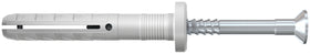 Fischer nylon nagelplug N 5x25mm/1 F met platte kraag 20st.