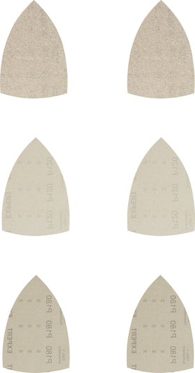 Bosch EXPERT 10-delige set M480 Schuurnet Best for Wood and Paint, 100 x 150 mm, korrel 80/120/180
