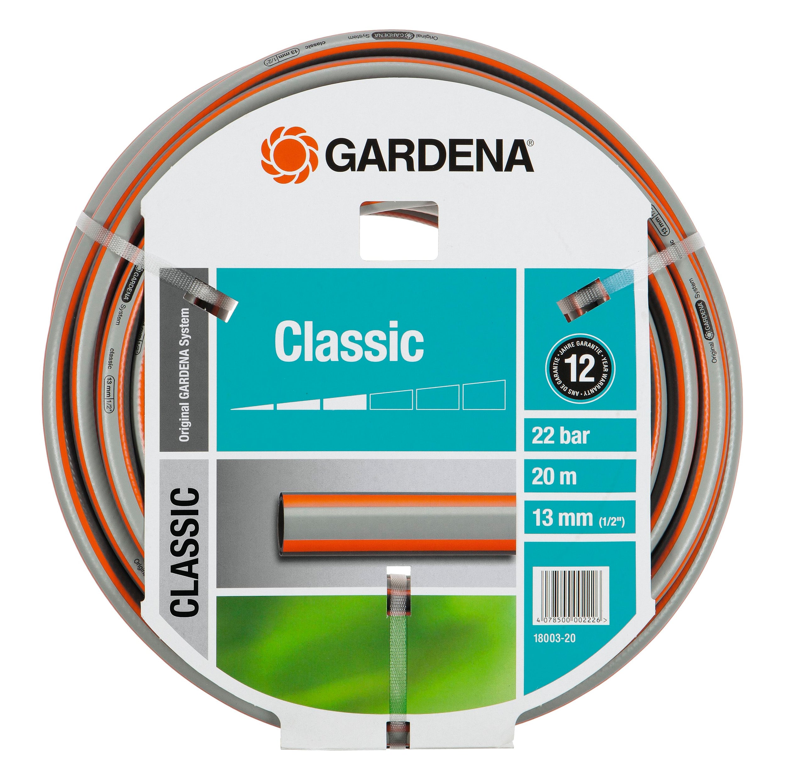 Gardena tuinslang Classic 20m 13mm (1/2'')