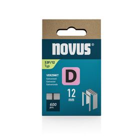 Novus Niet met platte draad D 53F/12mm (600 stuks)