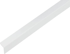 Alberts zelfklevend hoekprofiel pvc wit 20x20x1,5mm 1m