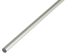 Alberts ronde stang aluminium zilverkleurig geëloxeerd Ø10mm 1m