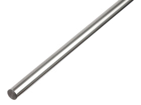 Alberts BA-stang rond aluminium natuur oppervlak Ø4mm 1m