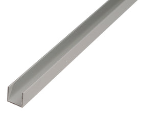 Alberts U-profiel aluminium zilverkleurig geëloxeerd 16x13x1,5mm 1m