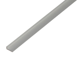 Alberts kantbeschermingsprofiel schuin afgewerkte randen aluminium 14x10x1,5mm 1m