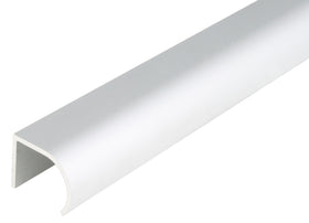 Alberts greepprofiel hoekig aluminium zilverkleurig geëloxeerd 25x19x1,75mm 1m