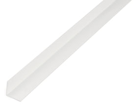 Alberts hoekprofiel pvc wit 15x15x1,2mm 1m