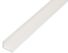 Alberts hoekprofiel pvc wit 40x10x2mm 1m