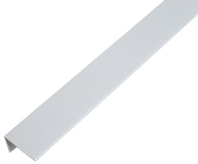 Alberts hoekprofiel kunststof grijs 25x15x1mm 1m