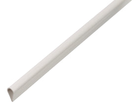 Alberts klemprofiel kunststof wit 15x0,9mm 2m