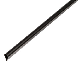 Alberts klemprofiel kunststof zwart 15x0,9mm 1m