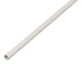 Alberts ronde buis kunststof wit Ø12x1mm 1m