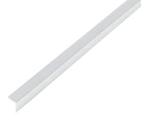 Alberts hoekprofiel zelfklevend aluminium 10x10x1mm 1m