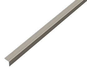 Alberts hoekprofiel zelfklevend aluminium RVS 15x15x1mm 1m