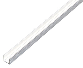 Alberts U-profiel aluminium 10x10x1mm 1m