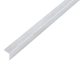 Alberts hoekprofiel zelfklevend aluminium rvs 25x25x1mm 2m