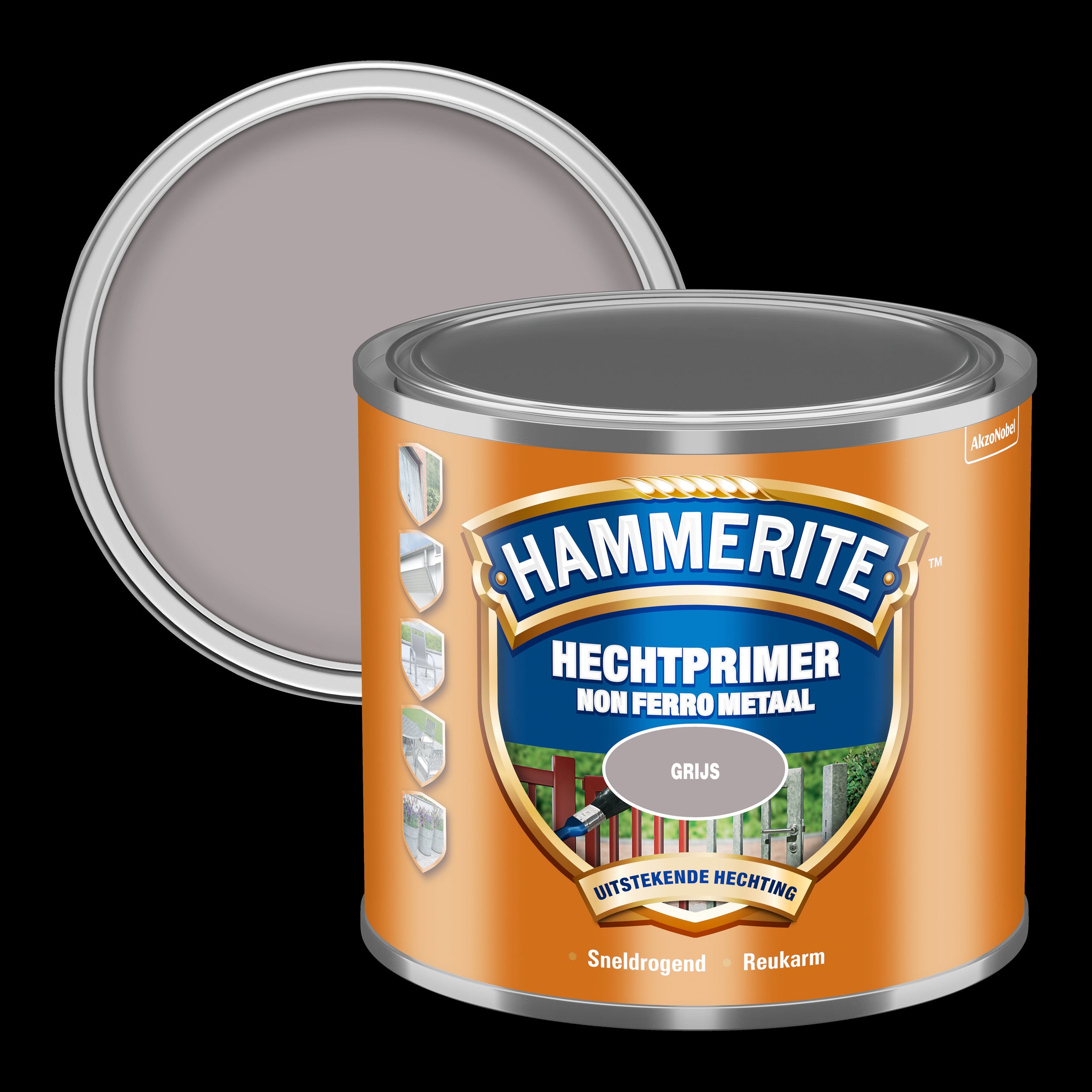 Hammerite grondverf Metalen Hechtprimer grijs 500ml