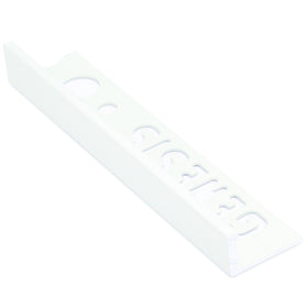 Genesis tegelprofiel aluminium blanc 8 mm