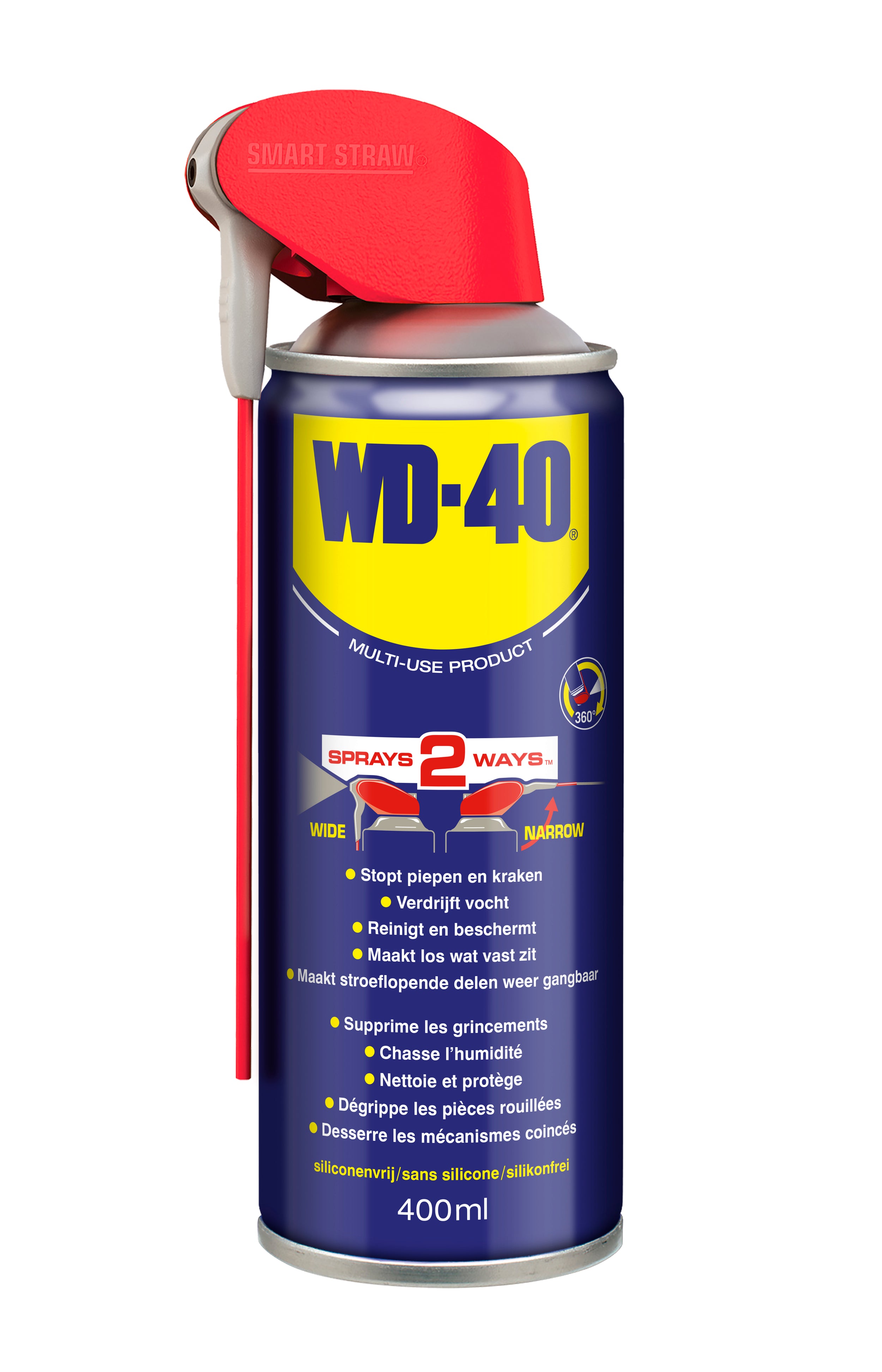 WD-40 multi-use spray + start straw 400ml