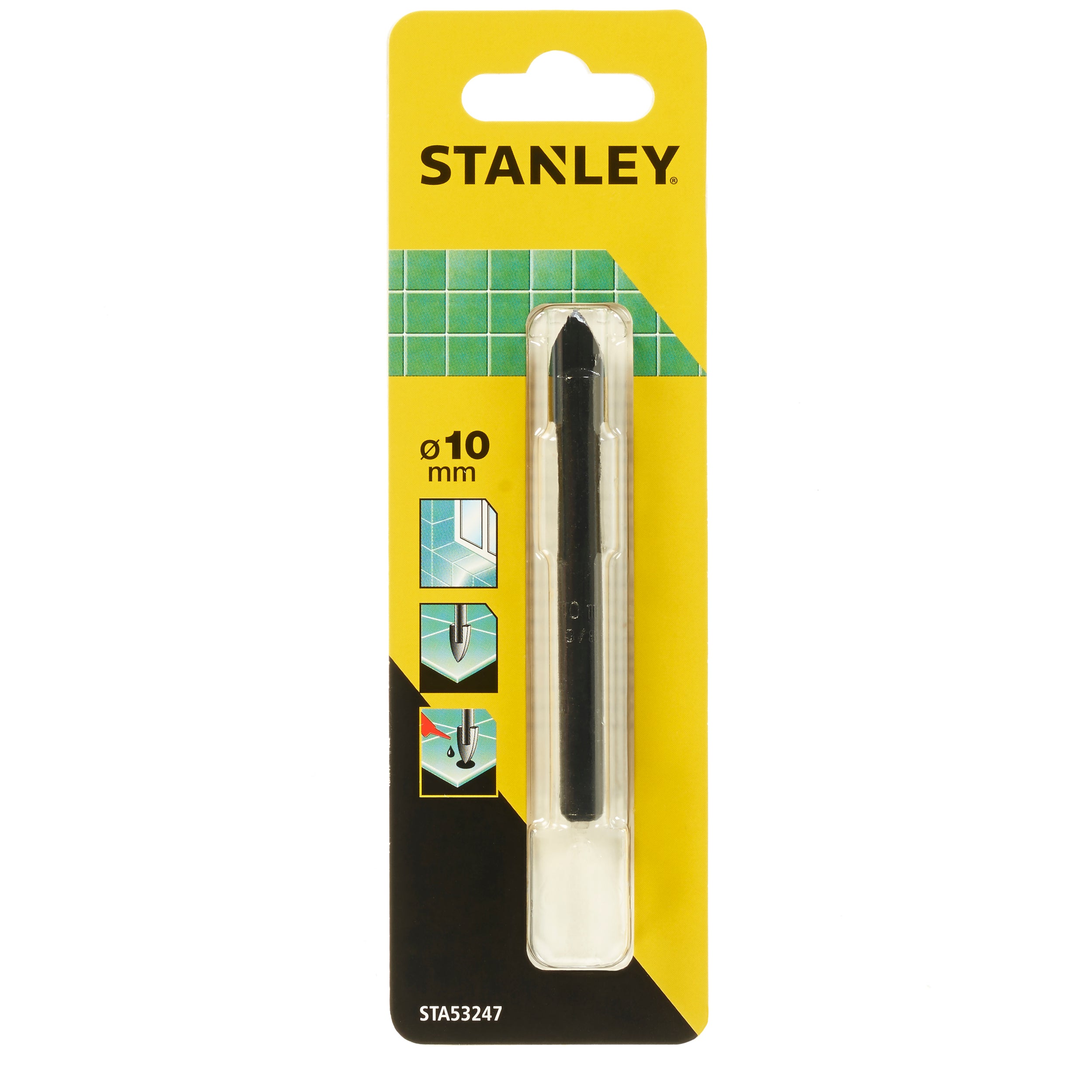 Stanley tegel- & glasboor STA53247-QZ 10mm